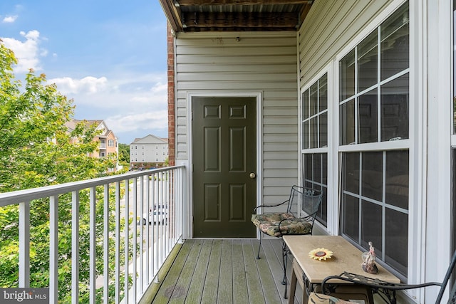 207 Secretariat Dr Unit M, Havre De Grace, MD 21078 - balcony with a residential view