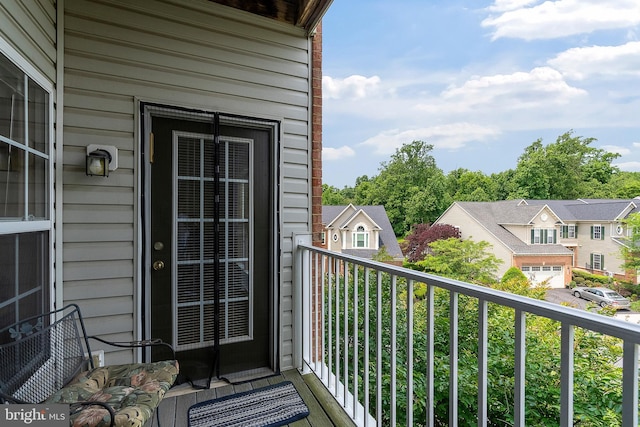 207 Secretariat Dr Unit M, Havre De Grace, MD 21078 - balcony with a residential view