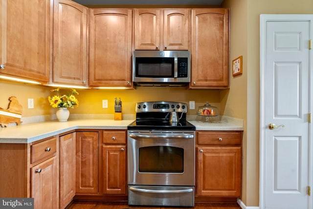 207 Secretariat Dr Unit M, Havre De Grace, MD 21078 - kitchen featuring stainless steel appliances and light countertops