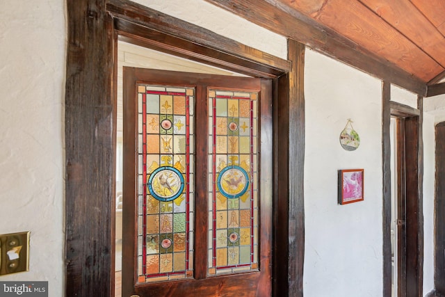 view of interior details