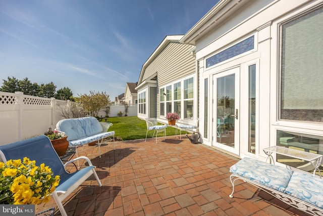 34851 Surfsong Lndg, Millville, DE 19967 - view of patio / terrace with a fenced backyard