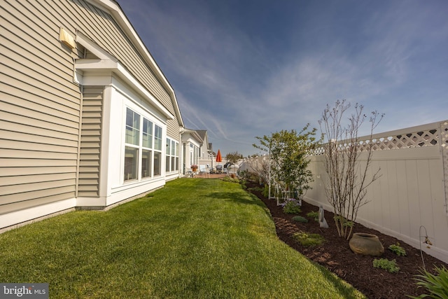 34851 Surfsong Lndg, Millville, DE 19967 - view of yard featuring a fenced backyard
