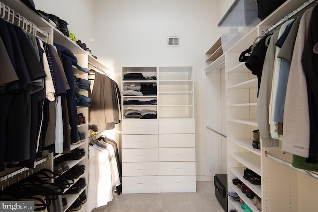520 Bayside Dr, Stevensville, MD 21666 - spacious closet with visible vents and carpet