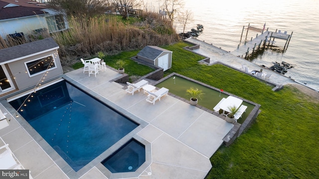 520 Bayside Dr, Stevensville, MD 21666 - birds eye view of property