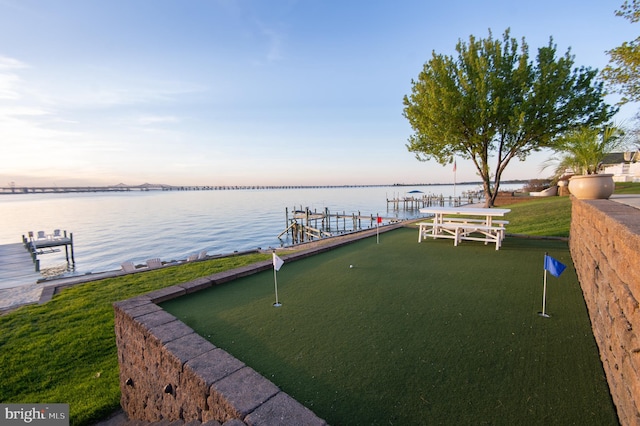 520 Bayside Dr, Stevensville, MD 21666 - dock area with a water view