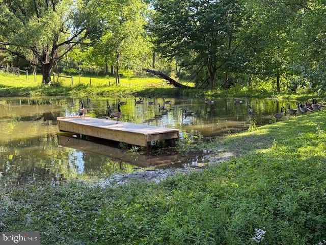 639 Old Airport Rd, Douglassville, PA 19518 - dock area with a water view