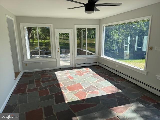639 Old Airport Rd, Douglassville, PA 19518 - unfurnished sunroom featuring plenty of natural light