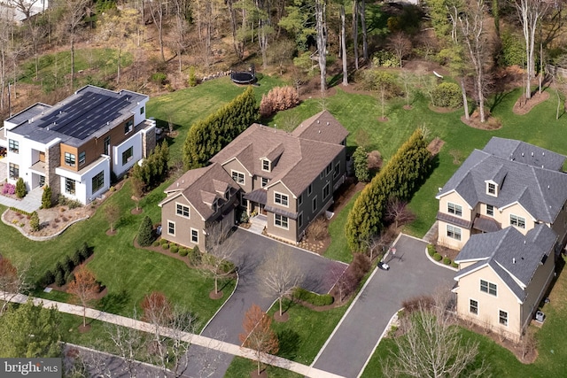 528 Prospect Ave, Princeton, NJ 08540 - bird's eye view with a residential view