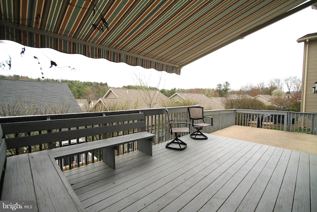 view of deck