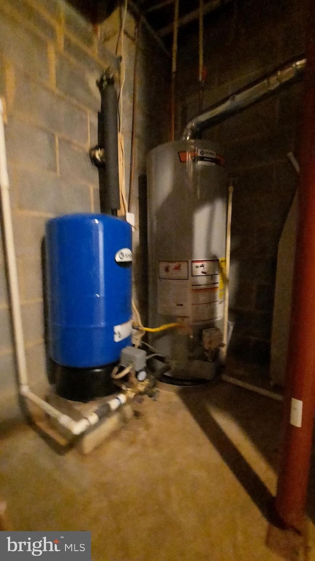 utilities with gas water heater