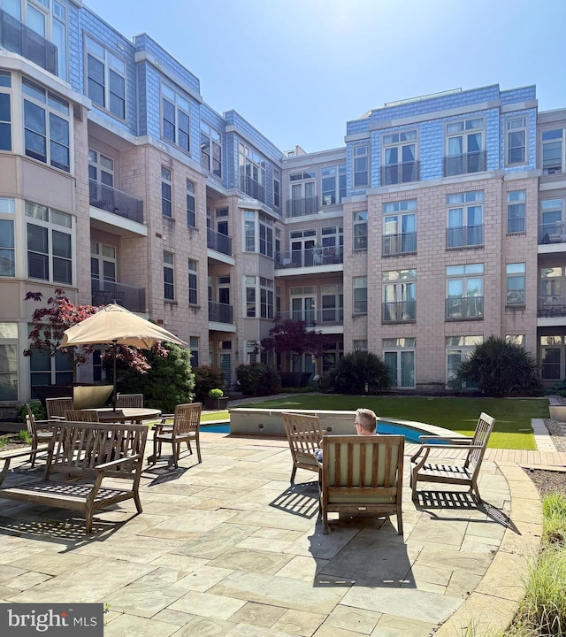 1209 N Charles St N Unit 209, Baltimore, MD 21201 - view of patio / terrace