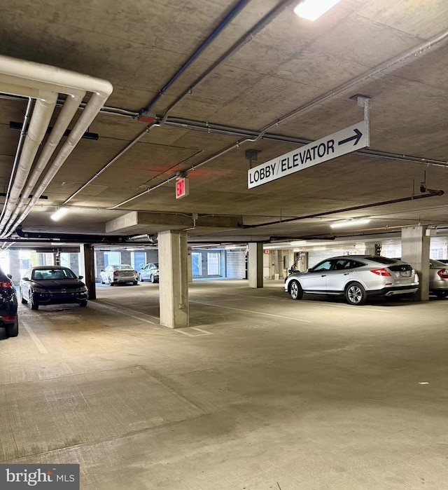 1209 N Charles St N Unit 209, Baltimore, MD 21201 - view of parking garage
