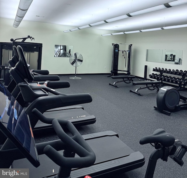 1209 N Charles St N Unit 209, Baltimore, MD 21201 - view of gym