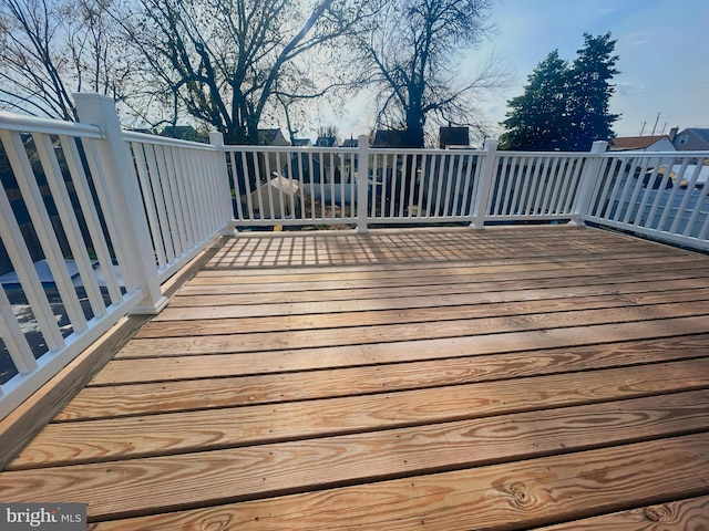 580 Bath St, Bristol, PA 19007 - view of wooden deck