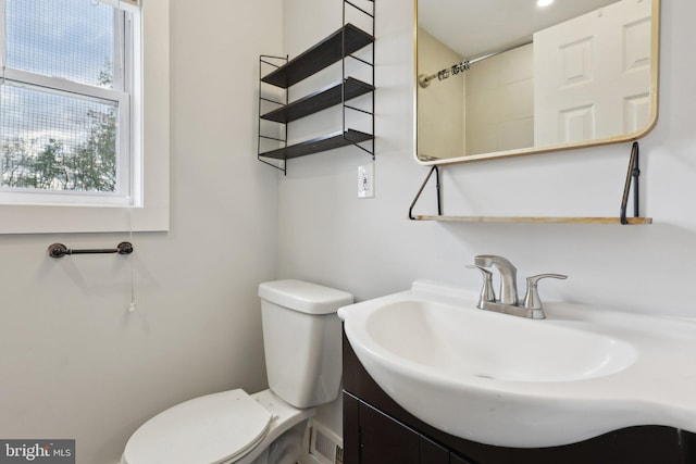 2026 Savannah Pl SE, Washington, DC 20020 - bathroom with toilet and vanity