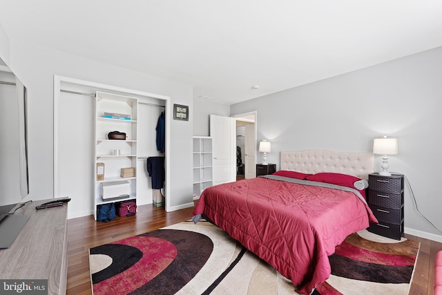 311 Patsy Ct, West Deptford, NJ 08066 - bedroom featuring baseboards and wood finished floors