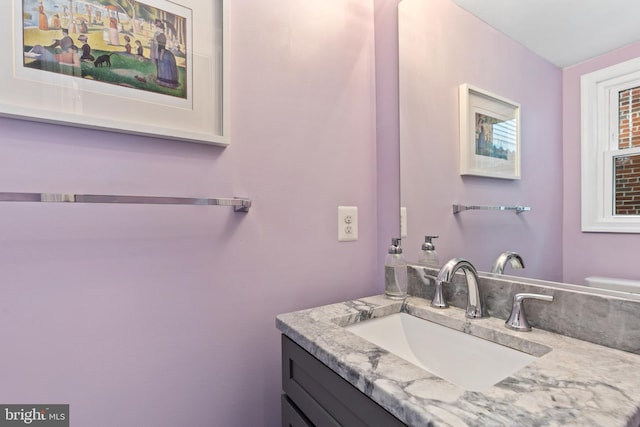 1448 Sheridan St NW, Washington, DC 20011 - bathroom featuring vanity and toilet
