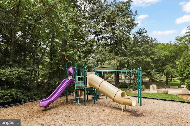view of communal playground