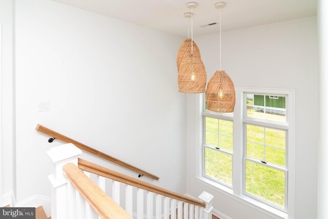 816 Garfield Pkwy, Bethany Beach, DE 19930 - staircase with baseboards