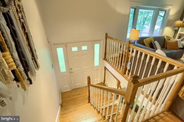 20 Tower Rd, Dillsburg, PA 17019 - stairway featuring wood finished floors