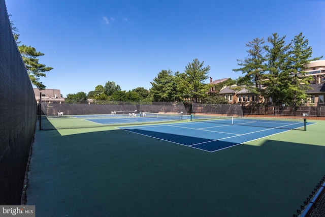 3275 Sutton Pl NW Unit A, Washington, DC 20016 - view of tennis court featuring community basketball court