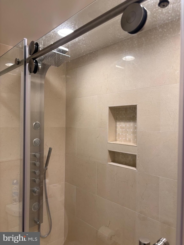 1805 S Crystal Dr S Unit 1109S, Arlington, VA 22202 - bathroom with a stall shower