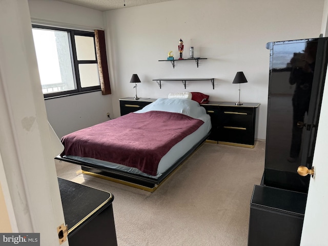 bedroom with carpet flooring