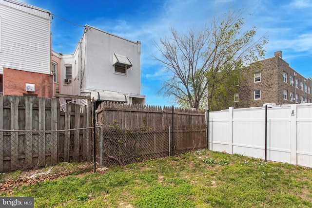 7038 Tulip St, Philadelphia, PA 19135 - view of yard with a fenced backyard