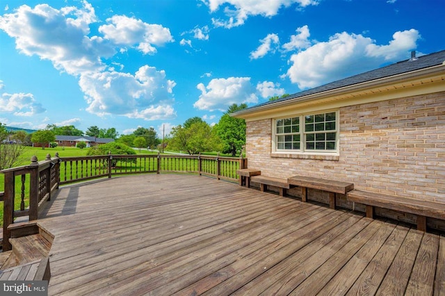 7198 Allegheny Dr, Frederick, MD 21702 - view of wooden terrace