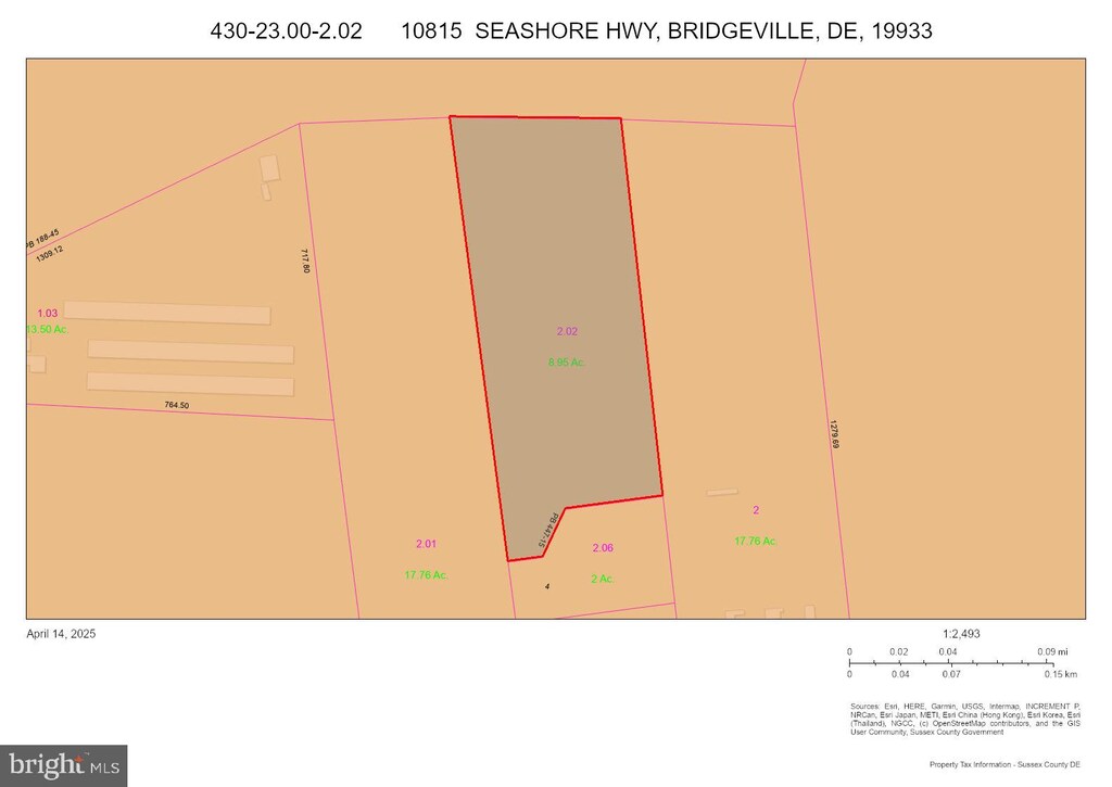 RESIDUALLOT Seashore Highway, Bridgeville, DE 19933