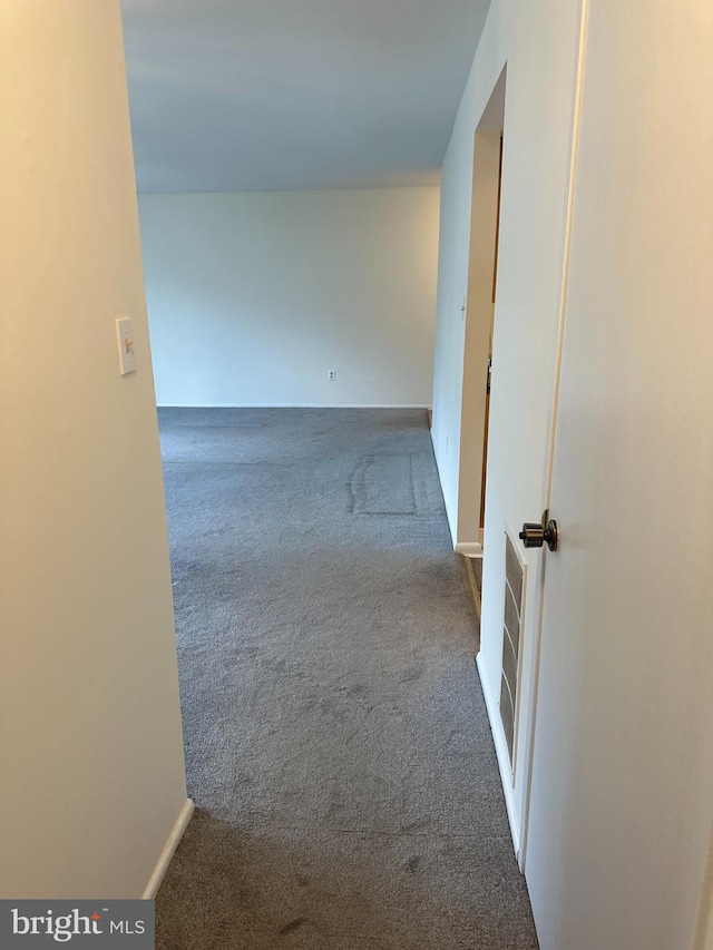 10206 Prince Pl Unit 4-204, Upper Marlboro, MD 20774 - hall with visible vents and carpet floors