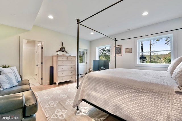 938A Benning Rd, Galesville, MD 20765 - bedroom with recessed lighting and wood finished floors
