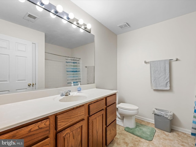200 Rubens Cir, Martinsburg, WV 25403 - full bath with vanity, visible vents, baseboards, and toilet