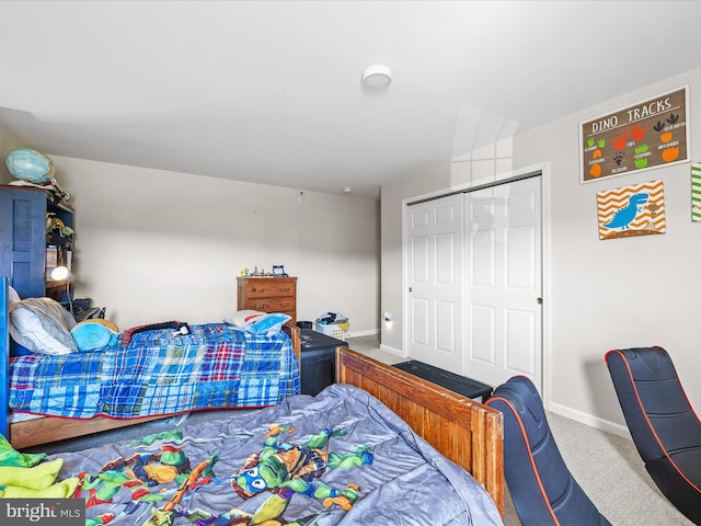 200 Rubens Cir, Martinsburg, WV 25403 - carpeted bedroom with a closet and baseboards