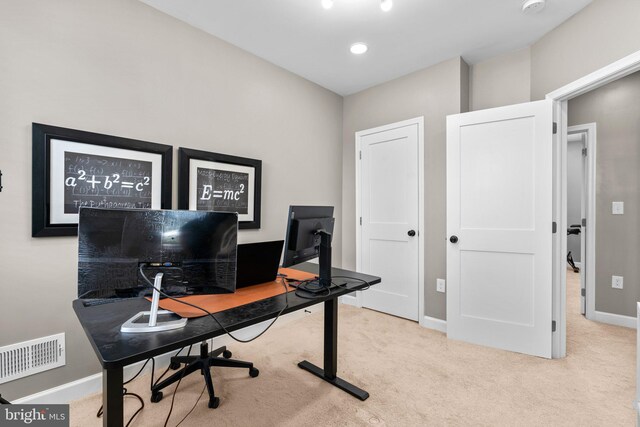 4033 Woodhaven Ave, Baltimore, MD 21216 - office with carpet and baseboards