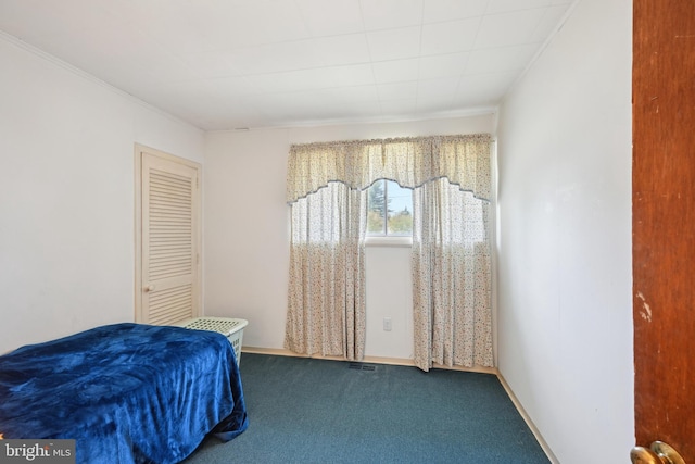 bedroom featuring carpet floors
