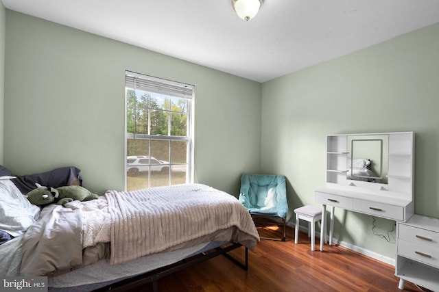 6011 Bauman Dr, Elkridge, MD 21075 - bedroom featuring baseboards and wood finished floors