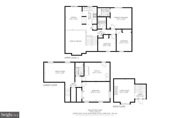 6011 Bauman Dr, Elkridge, MD 21075 - view of layout
