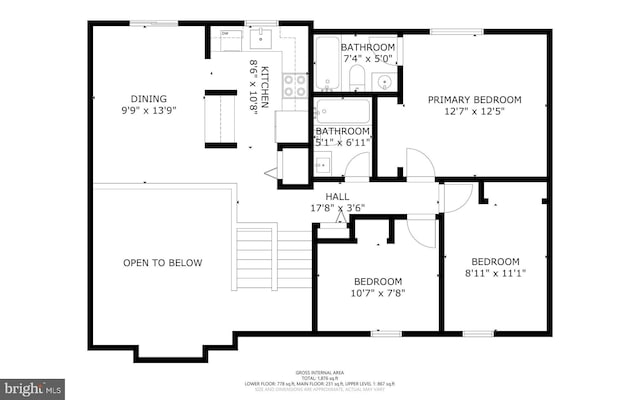 6011 Bauman Dr, Elkridge, MD 21075 - view of layout