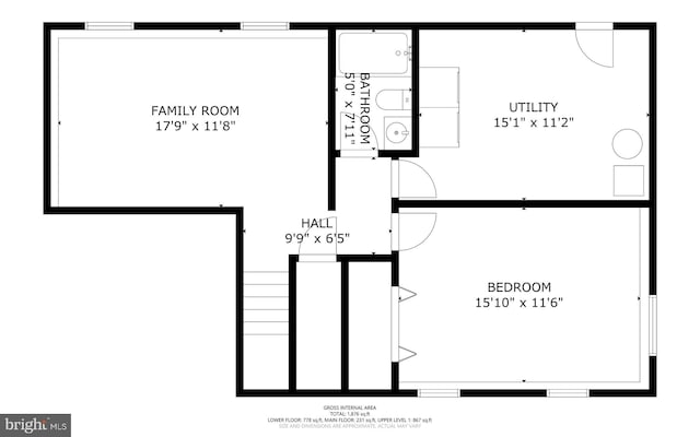 6011 Bauman Dr, Elkridge, MD 21075 - view of layout