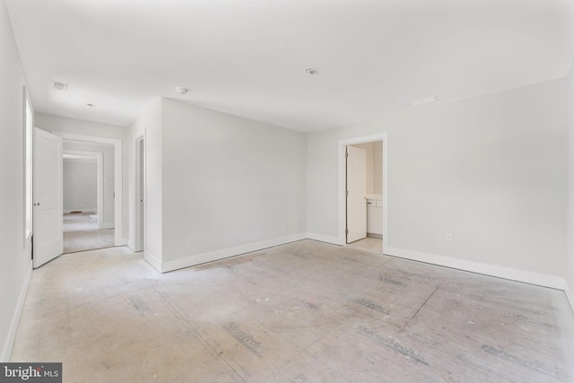 17 Hickory Ln, Malvern, PA 19355 - spare room featuring visible vents and baseboards