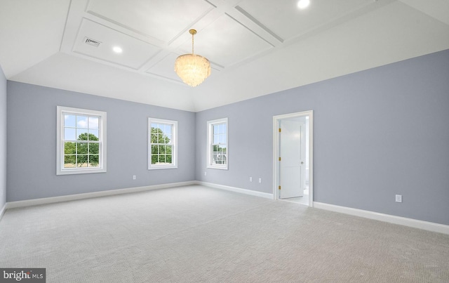 17 Hickory Ln, Malvern, PA 19355 - carpeted spare room with recessed lighting, visible vents, and baseboards