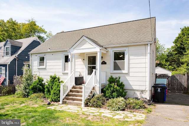 3809 13th St S, Arlington, VA 22204 - bungalow featuring fence and a shingled roof