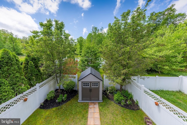 420 Concetta Dr, Mount Royal, NJ 08061 - view of yard featuring a storage shed and an outdoor structure