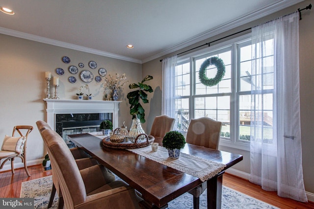 33 Brownstone Dr, East Norriton, PA 19401 - dining room with plenty of natural light, baseboards, and ornamental molding