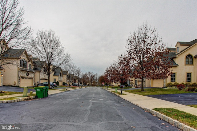 33 Brownstone Dr, East Norriton, PA 19401 - view of road with curbs, sidewalks, and a residential view