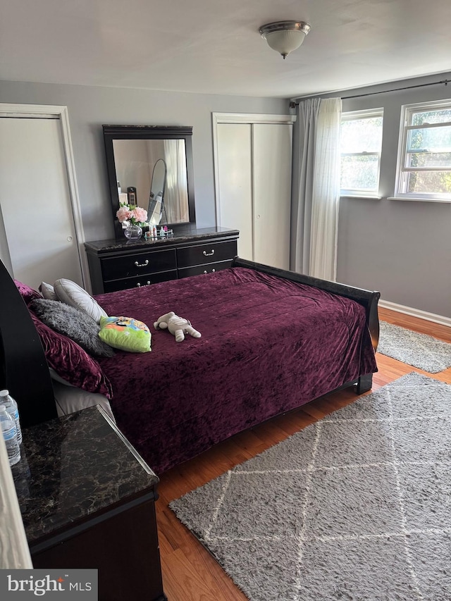 3525 Nottingham Ln, Philadelphia, PA 19114 - bedroom with a closet and wood finished floors