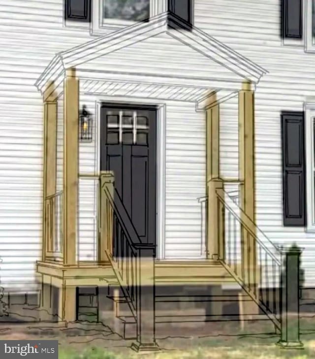 10155 Atlantic Rd, Atlantic, VA 23303 - view of exterior entry