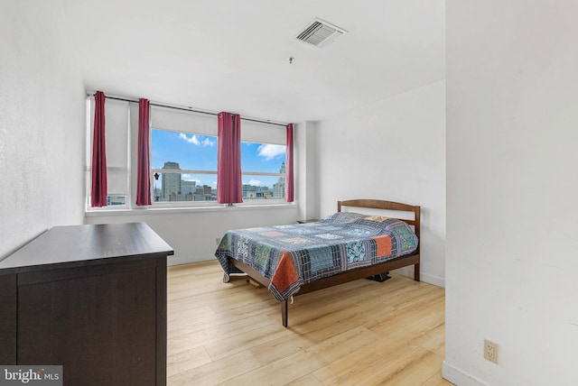 1100 Vine St Unit 1403, Philadelphia, PA 19107 - bedroom with wood finished floors and visible vents