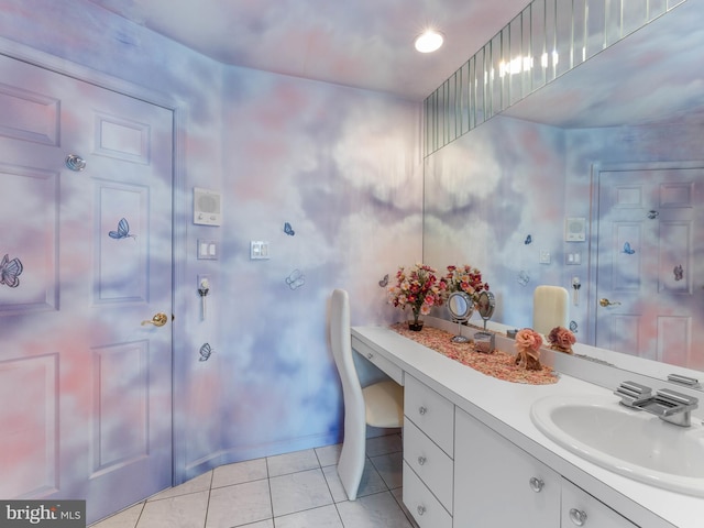 28 Vanessa Ct, Cherry Hill, NJ 08003 - bathroom with tile patterned flooring and vanity